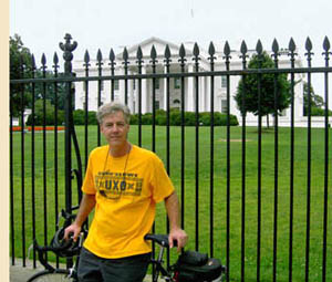 Eric at the White House, July 2009